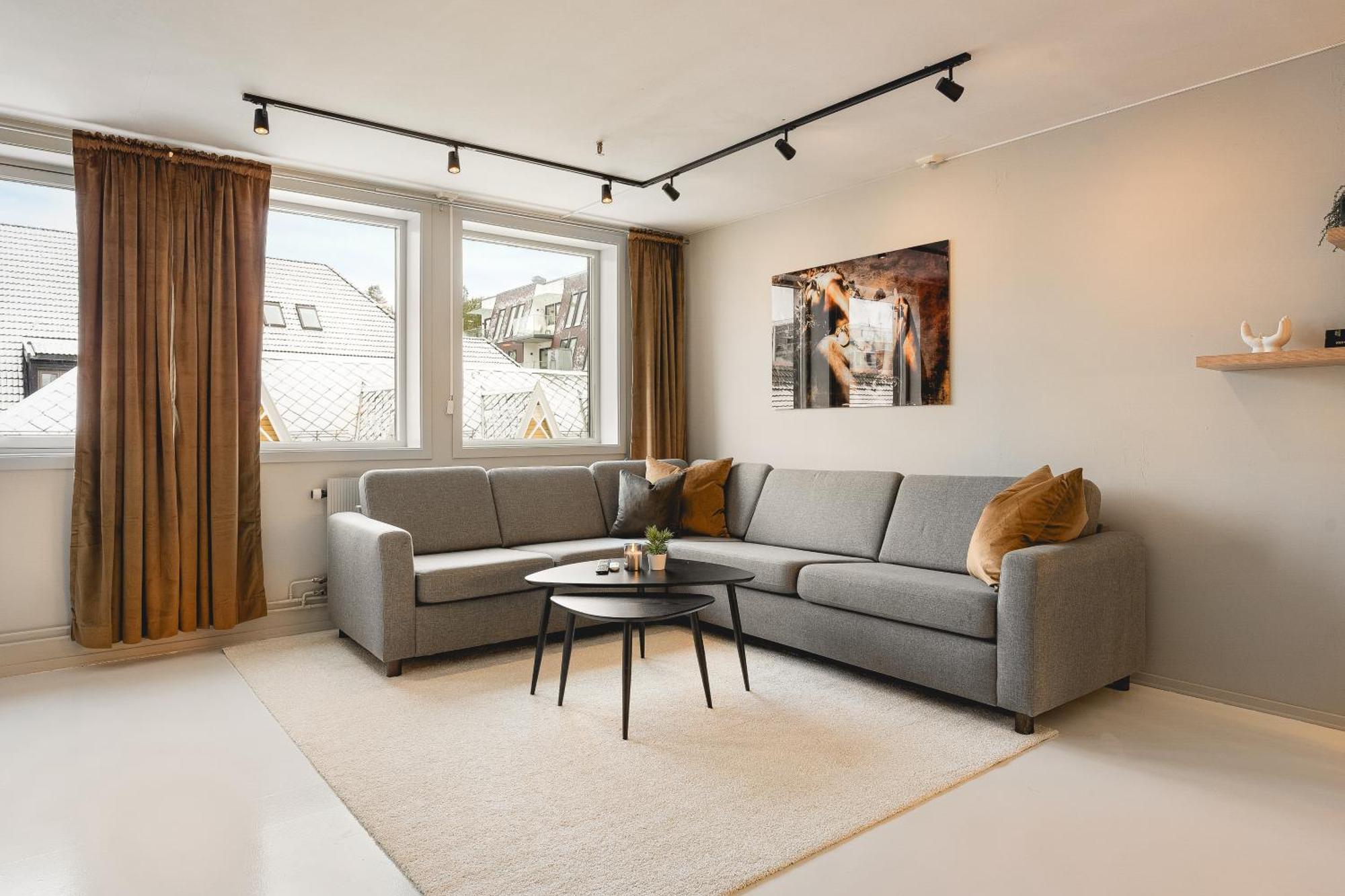 Arctic Homes - Downtown Penthouse Tromso Ngoại thất bức ảnh